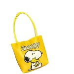 画像3: Snoopy Yellow Tote Bag (3 Designs)　スヌーピー3デザインイエロートートエコバッグ (3)