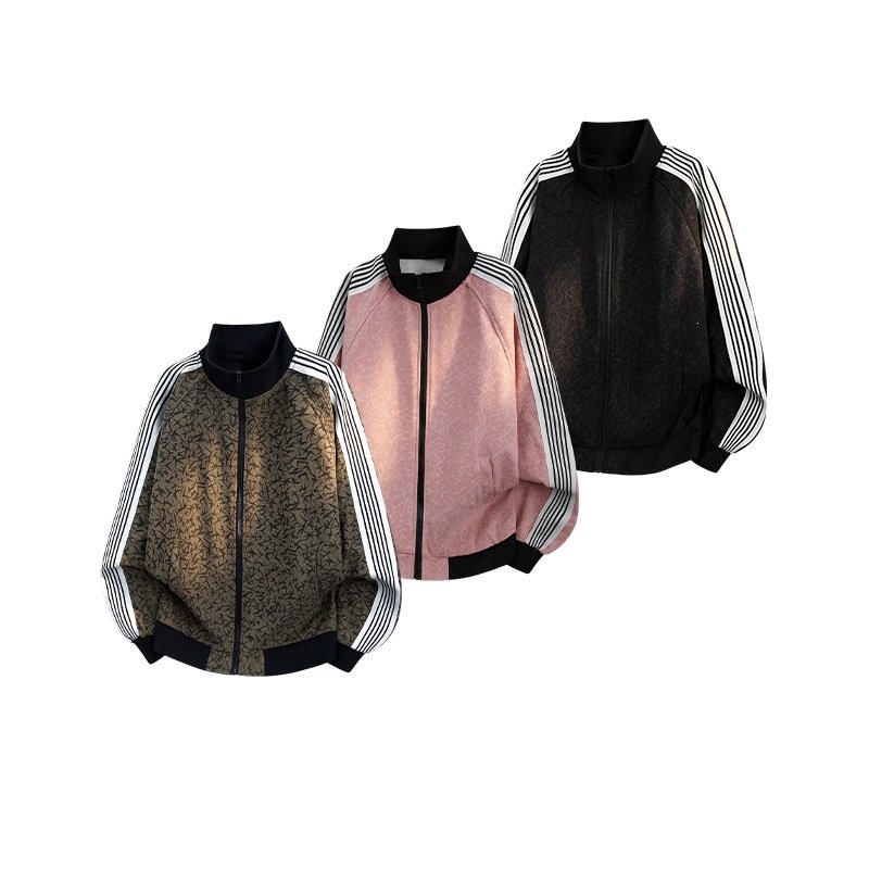 画像5: Star Monogram Zip-Up Stand-Collar Jacket ユニセックス 男女兼用 スターモノグラムジップアップスタンドカラージャケット (5)