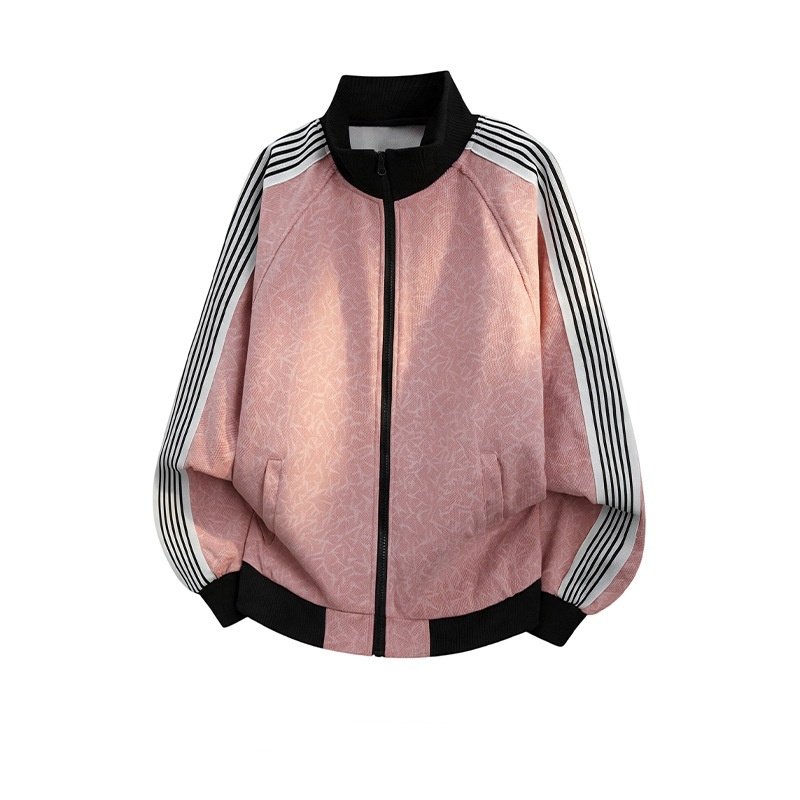 画像3: Star Monogram Zip-Up Stand-Collar Jacket ユニセックス 男女兼用 スターモノグラムジップアップスタンドカラージャケット (3)