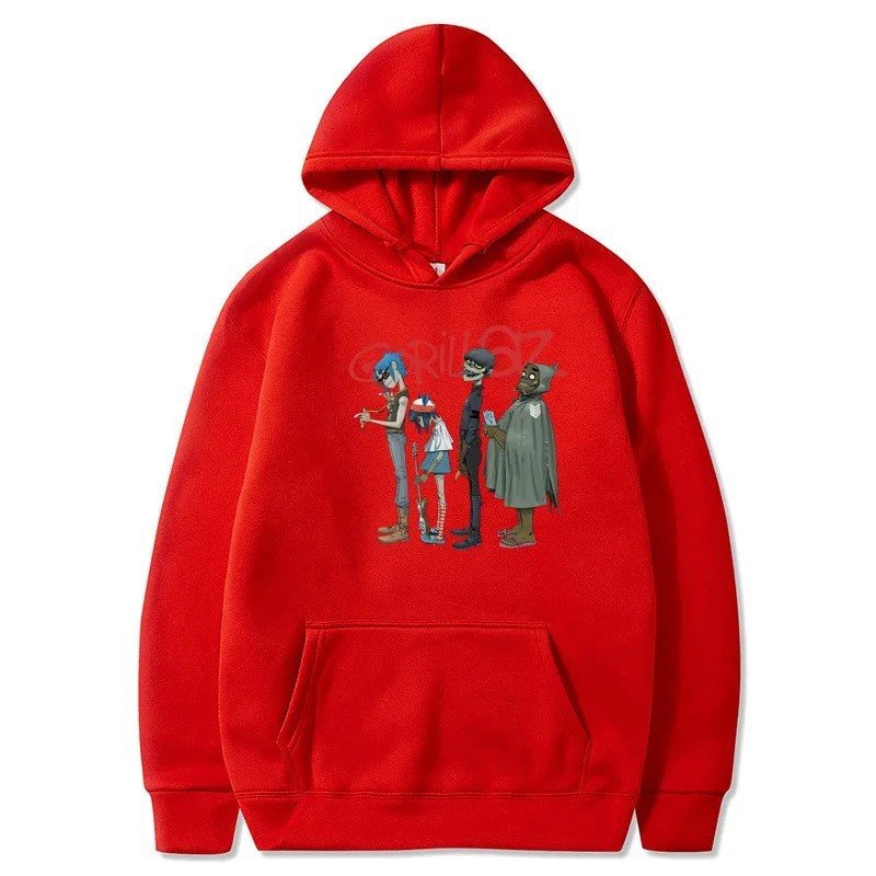画像5: Unisex Gorillaz Print Hoodie 男女兼用ユニセックスゴリラズプリントフーディーパーカー (5)
