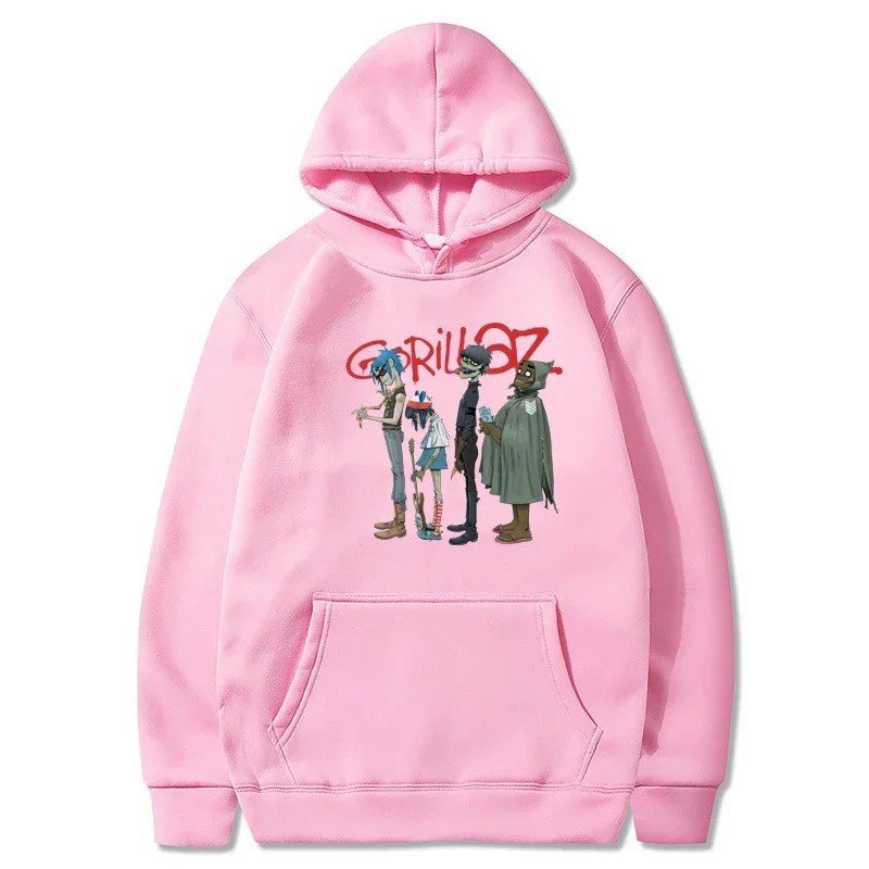 画像7: Unisex Gorillaz Print Hoodie 男女兼用ユニセックスゴリラズプリントフーディーパーカー (7)