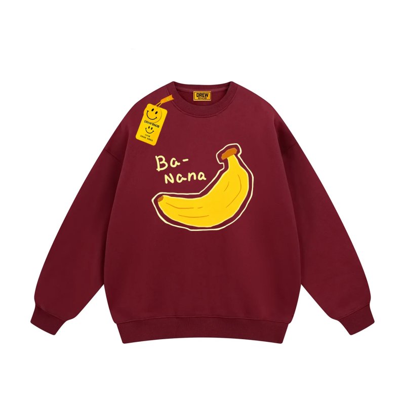 画像4: Unisex DREWBNOB Banana-print crew-neck sweatshirt　男女兼用ユニセックスバナナプリントスウェットトレーナー (4)