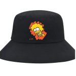 画像4: The Simpsons Simpson Family Bucket hat cap ユニセックス男女兼用 ザ・シンプソンズ  ファミリー バケットハット キャップ 帽子 (4)