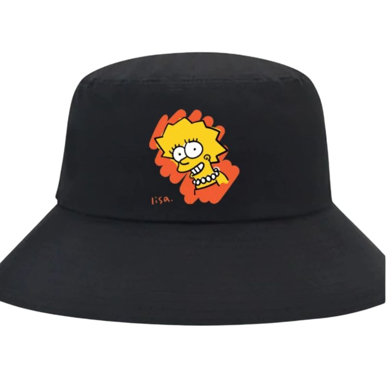 画像4: The Simpsons Simpson Family Bucket hat cap ユニセックス男女兼用 ザ・シンプソンズ  ファミリー バケットハット キャップ 帽子 (4)