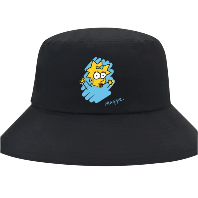 画像2: The Simpsons Simpson Family Bucket hat cap ユニセックス男女兼用 ザ・シンプソンズ  ファミリー バケットハット キャップ 帽子 (2)