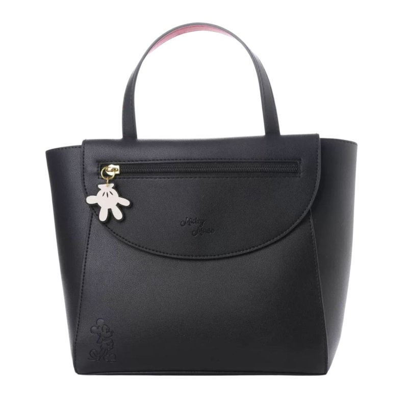 画像1: Woman’s Mickey Mouse Tote Shoulder Bag Mommy bag　ミッキーバック　2WAYトートショルダーバック　ママバック (1)