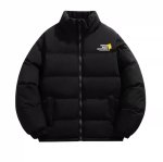 画像2: Bart Simpson Accent Down Jacket/Coat　ユニセックス男女兼用バートシンプソンジップアップダウンジャケットコート (2)