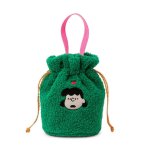画像4: Snoopy fur bag tote Bag lejunev スヌーピー ファー モコモコ トートバッグ (4)