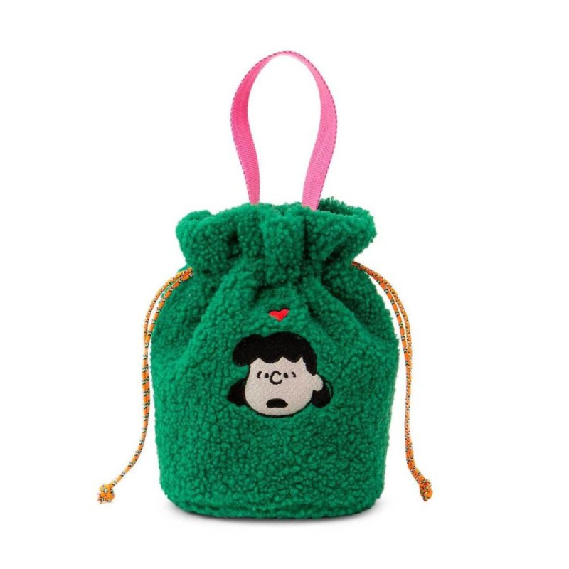 画像4: Snoopy fur bag tote Bag lejunev スヌーピー ファー モコモコ トートバッグ (4)
