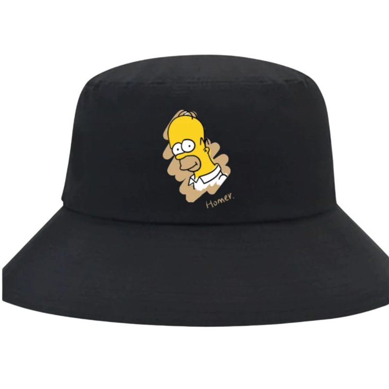画像3: The Simpsons Simpson Family Bucket hat cap ユニセックス男女兼用 ザ・シンプソンズ  ファミリー バケットハット キャップ 帽子 (3)