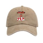 画像3: AKIRA Print baseball cap アキラ ウォッシング ベースボールキャップ 野球帽 ヴィンテージ加工 (3)