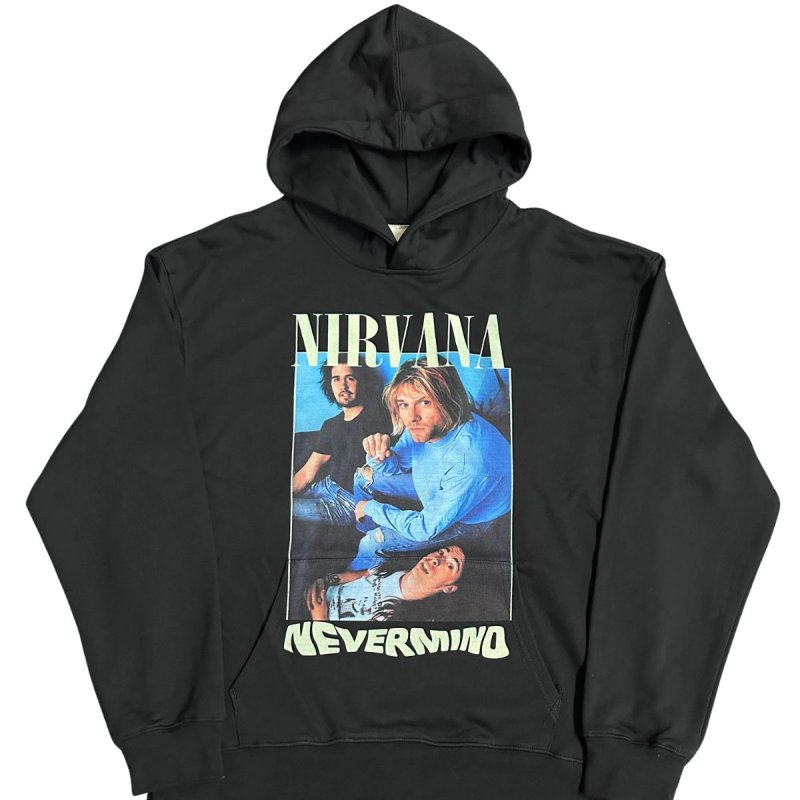 画像1: Unisex Nirvana Photo Print Hoodie 男女兼用ユニセックスニルヴァーナフォトプリントフーディーパーカー (1)