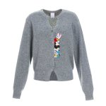 画像1: Mickey Mouse & Minnie mouse Color Cardigan Sweater ミッキーマウス ＆ ミニーマウス スキッパー カーディガン  ニットセーター (1)