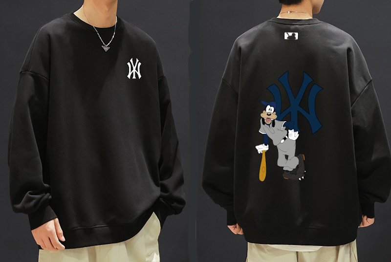 画像3: Unisex MFMLBNY x Goofy Crewneck Sweatshirt  男女兼用ユニセックスMFMLBNY× グーフィークルーネックスウェットスウェットシャツ (3)