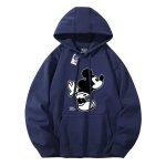 画像3: Mickey Mouse x NASA logo Sweat Hoodie ユニセックス男女兼用 ミッキーマウス ミッキー × ナサ プリントスウェット パーカートレーナー (3)