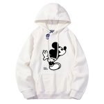 画像2: Mickey Mouse x NASA logo Sweat Hoodie ユニセックス男女兼用 ミッキーマウス ミッキー × ナサ プリントスウェット パーカートレーナー (2)