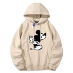 画像8: Mickey Mouse x NASA logo Sweat Hoodie ユニセックス男女兼用 ミッキーマウス ミッキー × ナサ プリントスウェット パーカートレーナー (8)