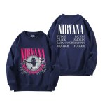 画像5: Unisex Nirvana x Smile long sleeve sweatshirts  男女兼用  ユニセックスニルヴァーナ×スマイルプリント 長袖 スウェットシャツ  トレーナー (5)