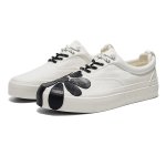 画像3: Unisex Triple-vulcanized floral-print platform lace-up sneakers ユニセックス 男女兼用トリプルバルカナイズド花柄厚底レースアップスニーカー (3)