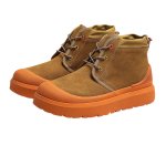 画像2: Lace-up platform suede leather desert boots / Tasman snow boots ユニセックス 男女兼用 レースアップ厚底スエードレザーデザートブーツタスマンスノーブーツ (2)