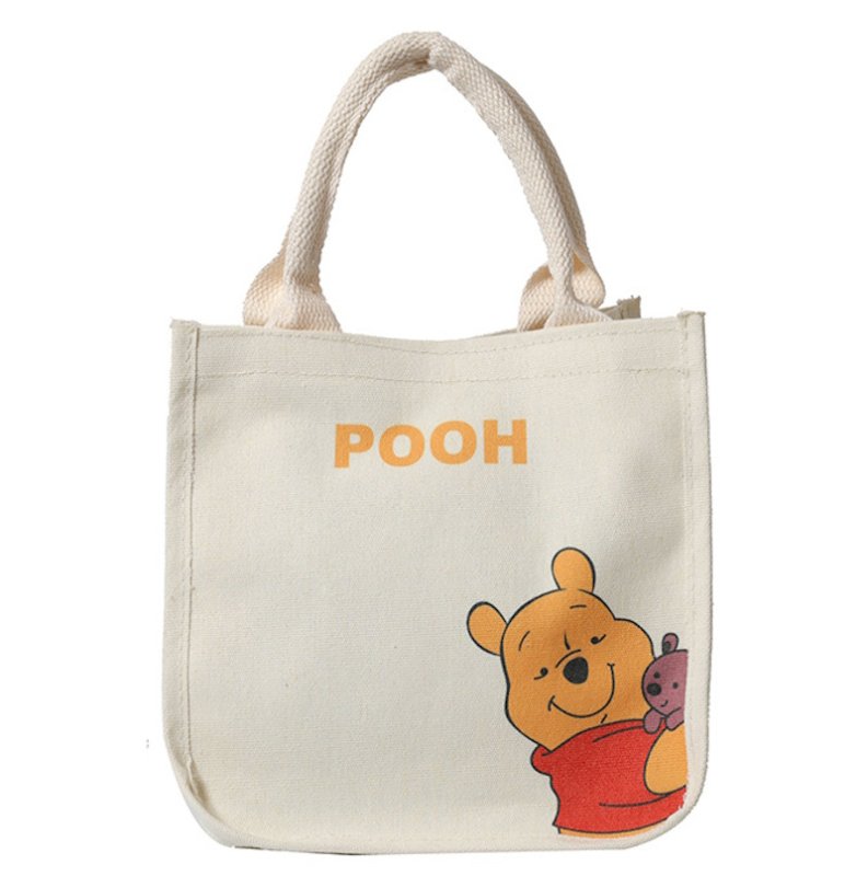 画像1: Lotso & Winnie the Pooh Canvas Tote Eco-Bag　ロッツォ＆熊のプーさん キャンバストートエコバッグママバック (1)