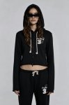 画像5: Jaded London 3 Cleo Zip Through Sweat Hoodie ジェイデッドロンドン クレオ ジップ スウェット フーディー パーカー Y2K (5)