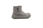 画像6: Round-toe leather short snow boots with faux-fur lining ユニセックス 男女兼用 ラウンドトゥ裏ボアレザーショートブーツスノーブーツ (6)