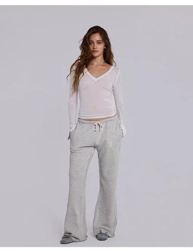 画像8: Jaded London 3 Cleo Slouchy Bootcut Jogger Sweat Pants ジェイデッドロンドン クレオ スラウチー ブーツカット ジョガー スウェット パンツ (8)