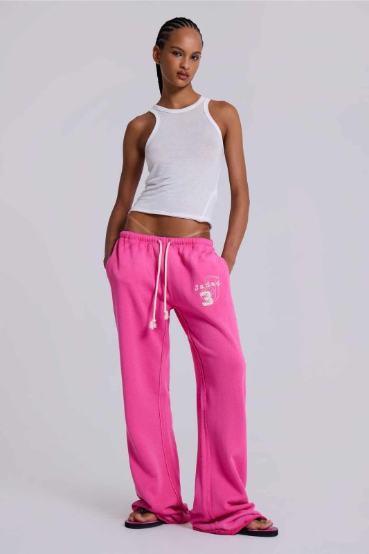 画像3: Jaded London 3 Cleo Slouchy Bootcut Jogger Sweat Pants ジェイデッドロンドン クレオ スラウチー ブーツカット ジョガー スウェット パンツ (3)