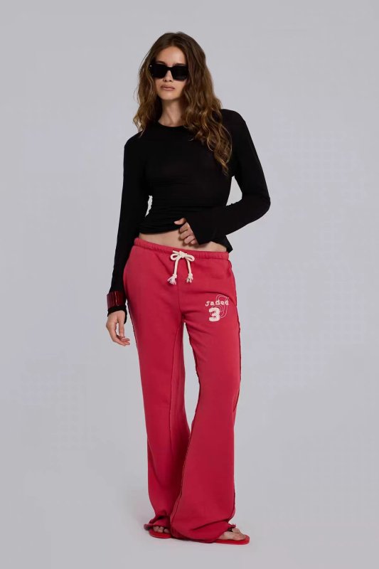 画像6: Jaded London 3 Cleo Slouchy Bootcut Jogger Sweat Pants ジェイデッドロンドン クレオ スラウチー ブーツカット ジョガー スウェット パンツ (6)