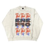 画像1: Unisex ENERO Chair Print long sleeve sweatshirts  男女兼用 ユニセックスチェアープリント 長袖 スウェットシャツ  トレーナー (1)