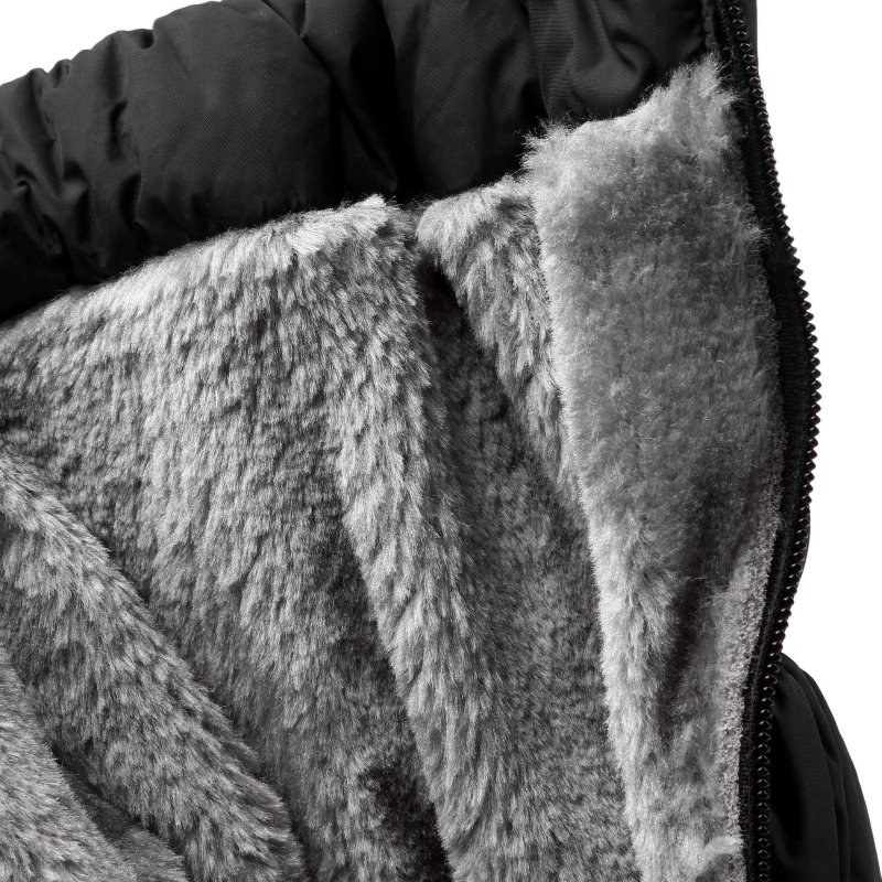 画像9: Long-length platform down snow boots with side zips and thick faux-fur lining.男女兼用サイドジップ付きロング丈厚底ダウンブーツ厚手ボアスノーブーツ (9)
