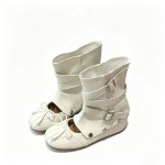 画像6: 2-way riding boots with an internal heel and buckle インヒールバックル付き 2WAY取り外し可能バレエシューズスタイルライディングブーツ (6)