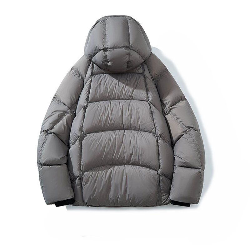 画像5: Basic Stylish Hooded Down Jacket　ユニセックス男女兼用スタイリッシュフーディダウンジャケット (5)