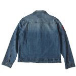 画像2: Numbering Denim Jacket　ユニセックス男女兼用ナンバリング デニムGジャンジャケット (2)
