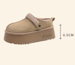画像6: Platform shearling slip-on boots 厚底プラットフォームボアシープスキンスリッポンブーツ (6)
