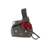 画像4: Kitty Felt Bucket Tote Shoulder Bag　キティー フエルトバケットトートショルダーバッグ (4)