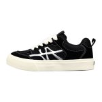 画像1: Unisex Thick-soled canvas point lace-up sneakers ユニセックス 男女兼用ポイント付き厚底レースアップスニーカー (1)