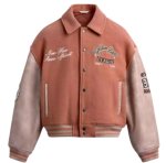 画像3: Baseball & Tiger-Embroidered Stadium Jacket　ユニセックス男女兼用ベースボール＆タイガースタジャンスタジアムジャケット (3)