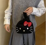 画像8: Kitty Felt Bucket Tote Shoulder Bag　キティー フエルトバケットトートショルダーバッグ (8)