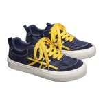 画像4: Unisex Thick-soled canvas point lace-up sneakers ユニセックス 男女兼用ポイント付き厚底レースアップスニーカー (4)