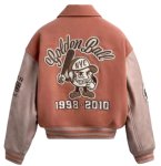 画像1: Baseball & Tiger-Embroidered Stadium Jacket　ユニセックス男女兼用ベースボール＆タイガースタジャンスタジアムジャケット (1)