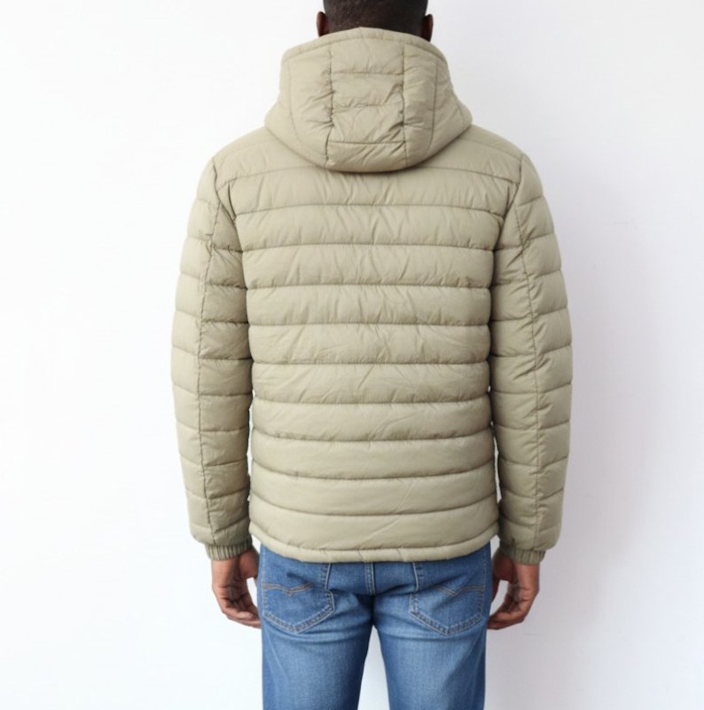 画像7: Short hooded down jacket　ユニセックス男女兼用フーディショート丈ダウンジャケット (7)