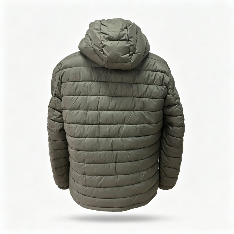 画像11: Short hooded down jacket　ユニセックス男女兼用フーディショート丈ダウンジャケット (11)