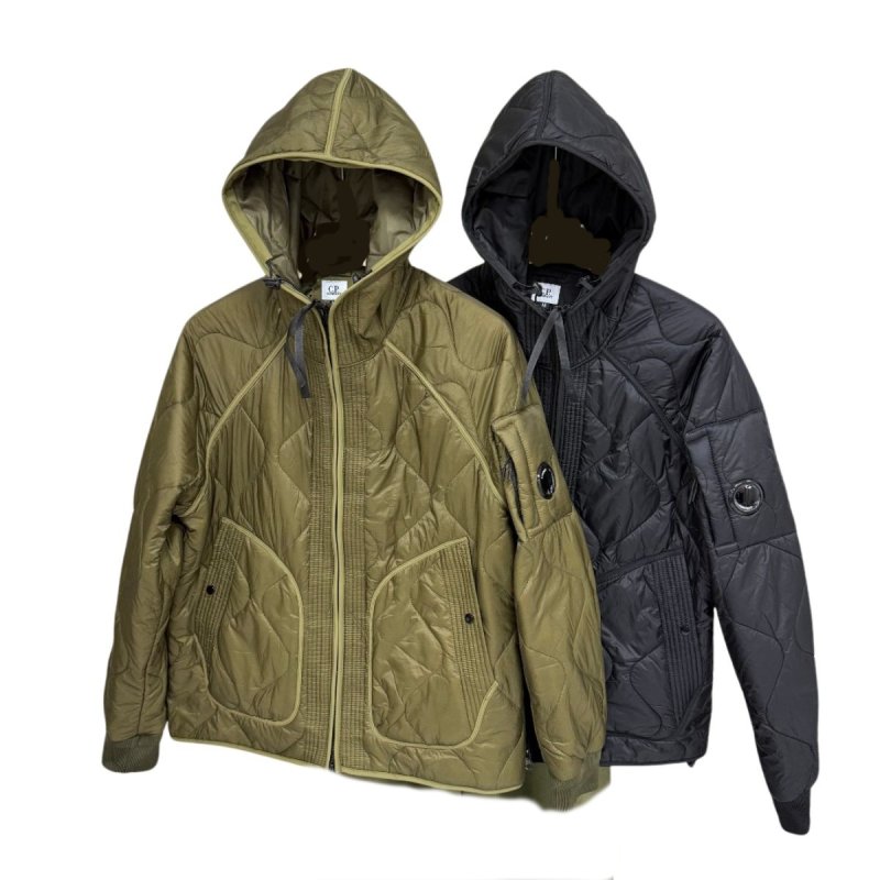 画像2: Quilted hooded insulated down jacket　ユニセックス男女兼用 キルティング フード防寒ダウンジャケット (2)