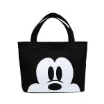画像3: Minnie Mouse Big Face Canvas Tote Shoulder Bag ユニセックス 男女兼用 ミニーマウス キャンバスエコトート ショルダーバッグ  (3)