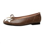 画像2: Quilted Leather & Star Flat Pumps　レザーキルティング＆スターフラットパンプス (2)
