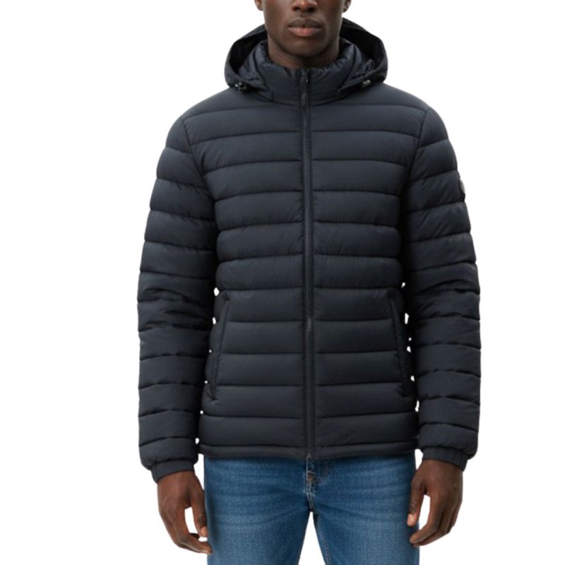 画像1: Short hooded down jacket　ユニセックス男女兼用フーディショート丈ダウンジャケット (1)