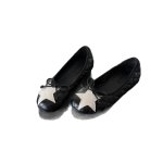 画像4: Quilted Leather & Star Flat Pumps　レザーキルティング＆スターフラットパンプス (4)