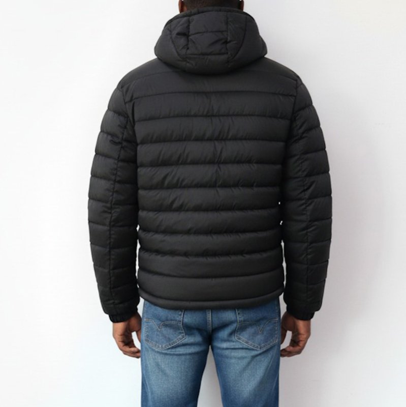 画像6: Short hooded down jacket　ユニセックス男女兼用フーディショート丈ダウンジャケット (6)